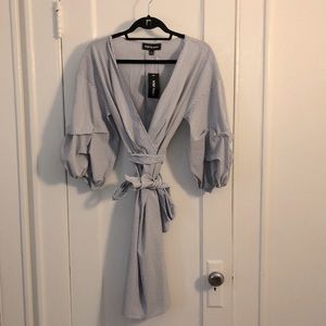 Brand new with tags statement sleeve dress